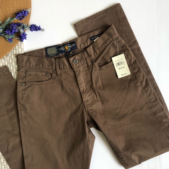 lucky brand 410 athletic slim bark